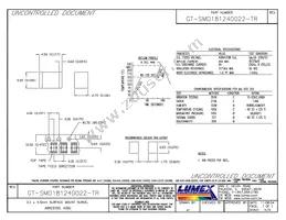 GT-SMD181240022-TR Datasheet Cover