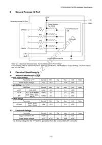 GT800X480A-C903PA Datasheet Page 4