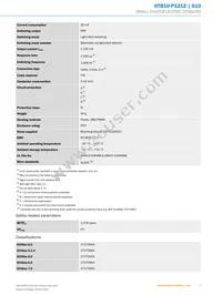 GTB10-P1212 Datasheet Page 3