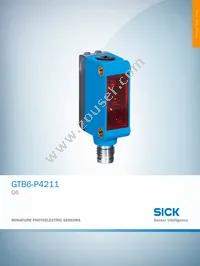 GTB6-P4211 Datasheet Cover
