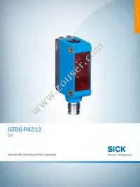 GTB6-P4212 Datasheet Cover
