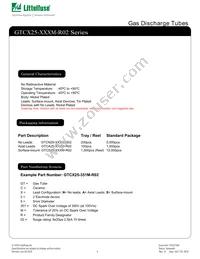 GTCA25-401M-R02 Datasheet Page 4