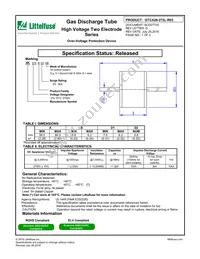 GTCA28-272L-R03 Datasheet Cover