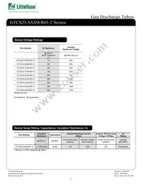 GTCS23-750M-R01-2 Datasheet Page 2