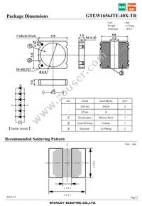 GTEW1656JTE-40X-TR Datasheet Page 2