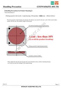 GTEW1656JTE-40X-TR Datasheet Page 13