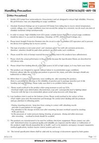 GTEW1656JTE-40Y-TR Datasheet Page 13