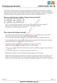 GTEW1656JTE-40Y-TR Datasheet Page 15