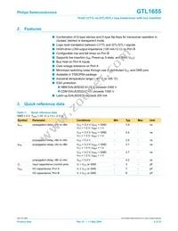 GTL1655DGG Datasheet Page 2