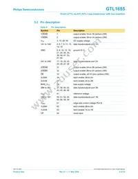 GTL1655DGG Datasheet Page 5