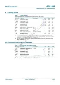GTL2002DP/S440 Datasheet Page 8