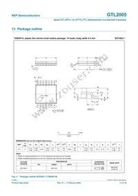 GTL2005PW/DG Datasheet Page 13