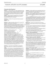 GTL2006PW Datasheet Page 6