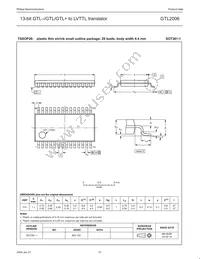 GTL2006PW Datasheet Page 12