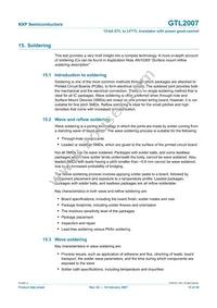 GTL2007PW Datasheet Page 15