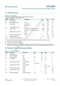 GTL2008PW Datasheet Page 8