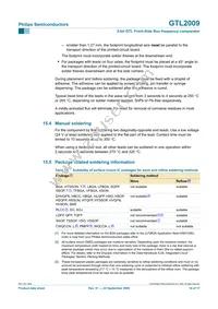 GTL2009PW Datasheet Page 14