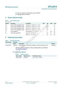 GTL2014PW Datasheet Page 2