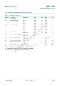 GTL2014PW Datasheet Page 6