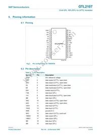 GTL2107PW Datasheet Page 3