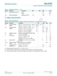 GTL2107PW Datasheet Page 8