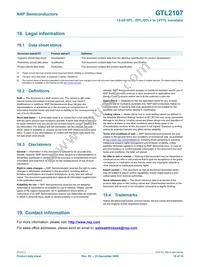 GTL2107PW Datasheet Page 18