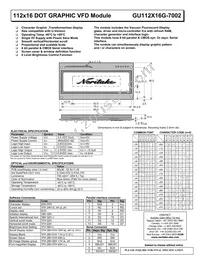 GU112X16G-7002 Datasheet Cover