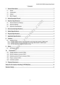 GU256X128E-3900B Datasheet Page 2