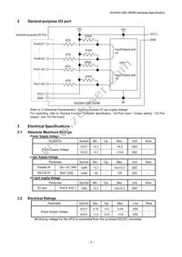 GU256X128E-3900B Datasheet Page 4