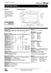 GU256X64D-3990B Datasheet Cover