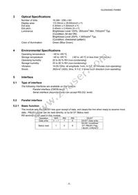 GU256X64D-7000BX Datasheet Page 6