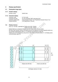 GU256X64D-7000BX Datasheet Page 9