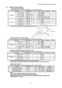 GU256X64E-3900B Datasheet Page 5