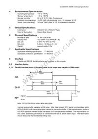 GU256X64E-3900B Datasheet Page 6