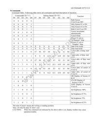 GU256X64F-9372 Datasheet Page 6