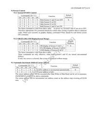 GU256X64F-9372 Datasheet Page 7