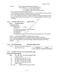 GU280X16G-7003 Datasheet Page 21