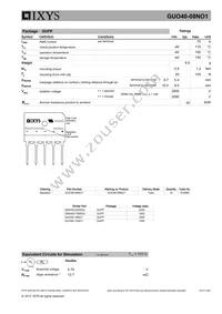 GUO40-08NO1 Datasheet Page 3