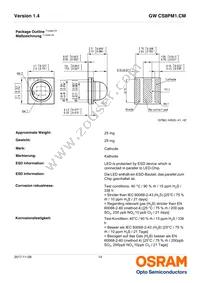GW CS8PM1.CM-KSKU-XX57-1-350-R18 Datasheet Page 14