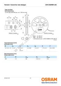 GW CSSRM1.EC-MSMU-5L7N-1-700-R18 Datasheet Page 21