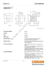 GW CSSRM2.EM-M5M7-A838-1 Datasheet Page 14