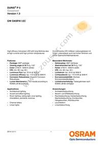 GW DASPA1.EC-HPHR-5M7N-KM-100-R18-LM Datasheet Cover