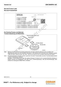 GW DASPA1.UC-HTHU-7D8D-LN-100-R18-LM Datasheet Page 16