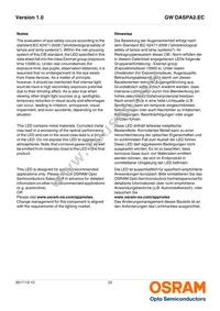 GW DASPA2.EC-HTJP-5C7E-1 Datasheet Page 22