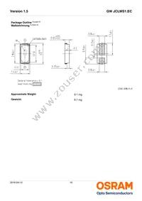 GW JCLMS1.EC-HPHQ-6D6E-L1M2-65-R18-LM Datasheet Page 16