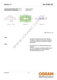 GW JCLMS1.EC-HPHQ-6D6E-L1M2-65-R18-LM Datasheet Page 17