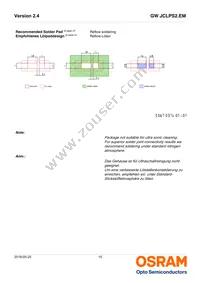GW JCLPS2.EM-GTHP-A10310-1-65-R33 Datasheet Page 15