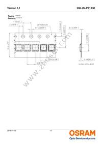 GW JSLPS1.EM-LPLR-XX57-1-150-R18 Datasheet Page 17