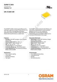 GW JTLMS1.EM-G9H1-XX57-1-60-1-R33 Datasheet Cover