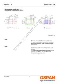 GW JTLMS1.EM-GVH2-A737-1-60-R18 Datasheet Page 17